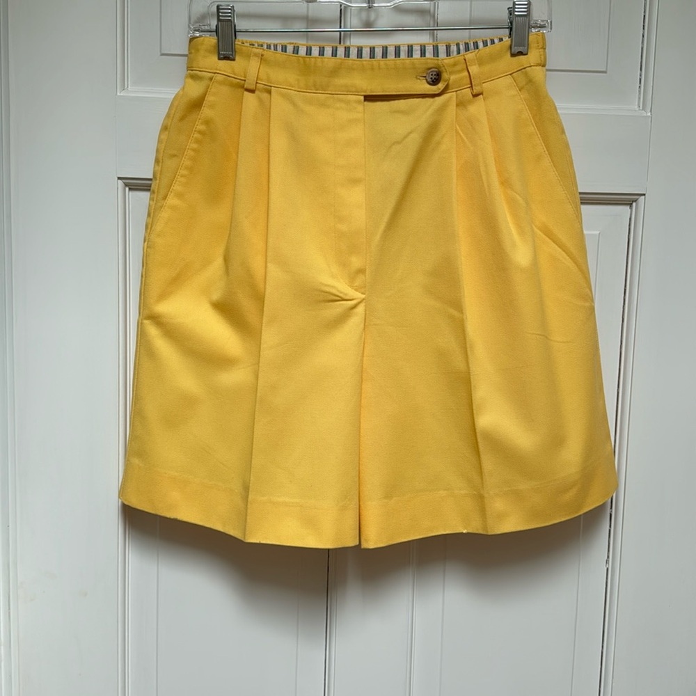Talbots Vibrant Yellow Shorts - Petite 10
